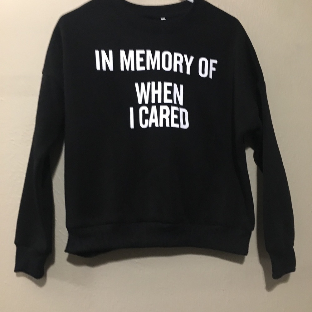 Edgy sweatshirt